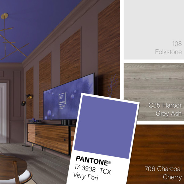 Pantone's color of the year for 2022 is a bold shade of purple called Very Peri